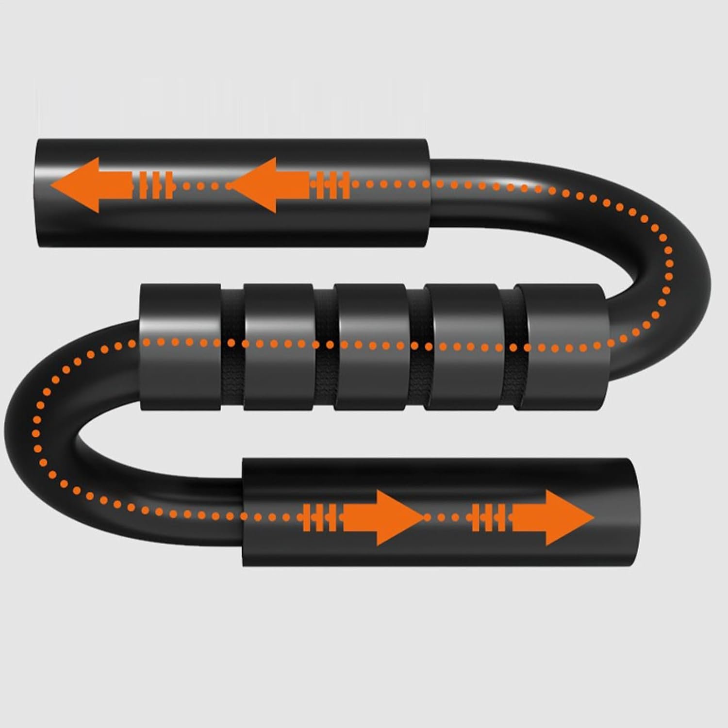 プッシュアップハンドル - 滑り止めのプッシュアップスタンド、フォームグリップバー|ホームフロアジムエクササイズルーチンでの胸部腕の肩の筋肉トレーニングのための快適なサポートグリップを備えたフィットネストレーニング機器 - 이미지 8