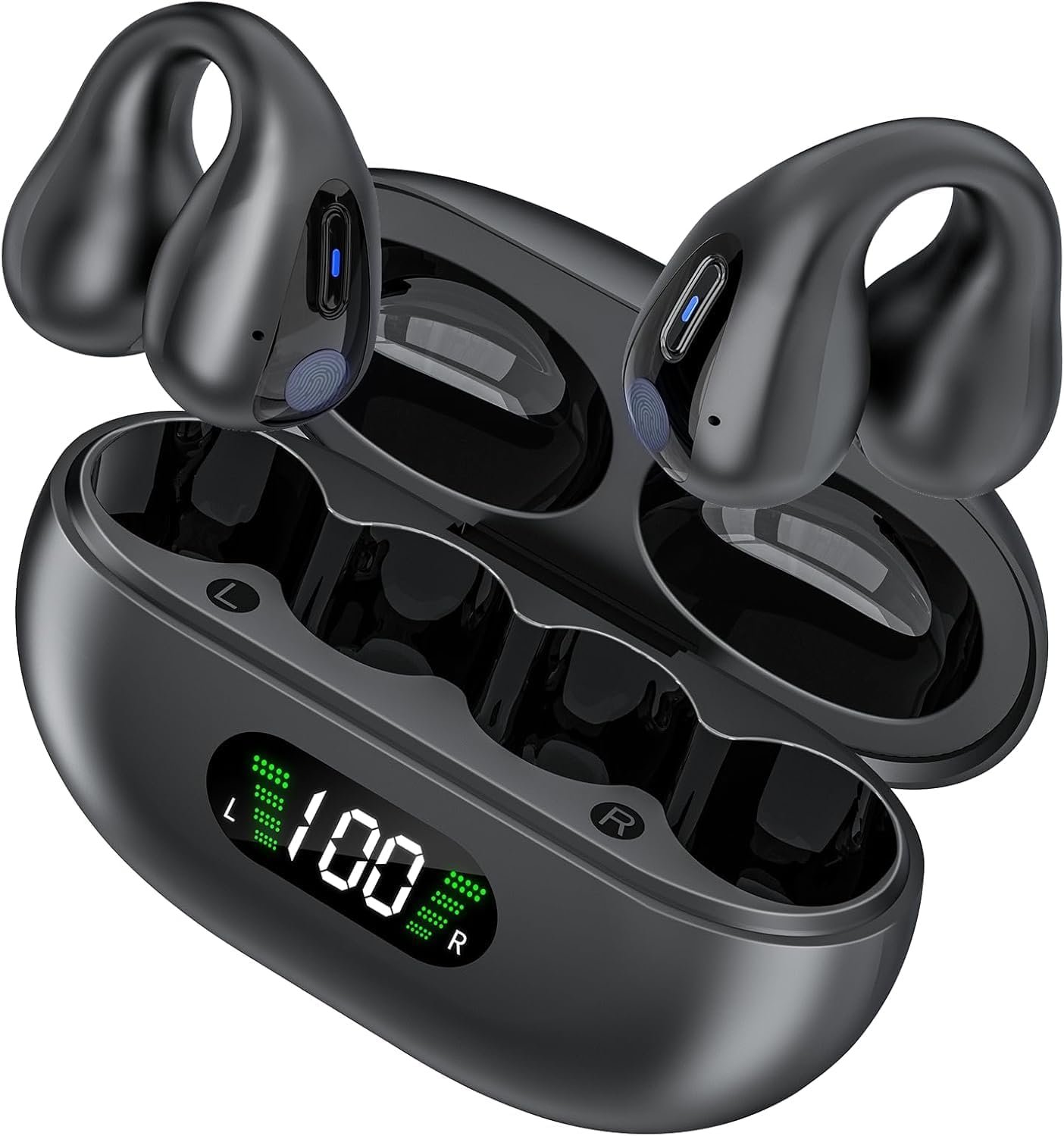 Bluetoothイヤホン、Bluetooth(2025改善されたモデルイヤホン、翻訳者)、双方向の同時解釈、耳のブロックなし、ワイヤレスイヤホン、140の言語、音声翻訳者、ハイサポート