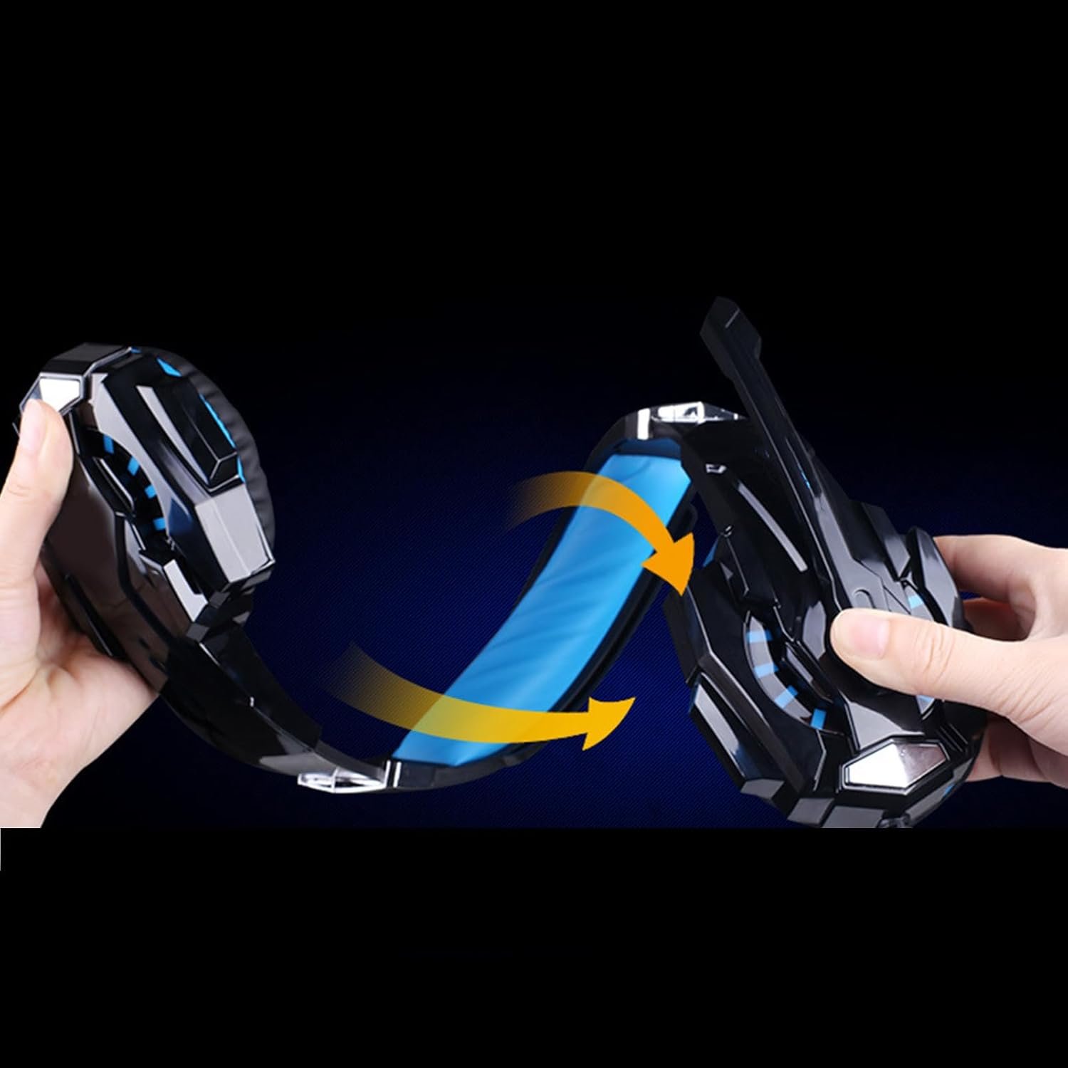 g9000ゲーミングヘッドセットノイズLEDライトベースサラウンドサウンド3.5mmホールで耳ヘッドフォン上のキャンセル - 이미지 9