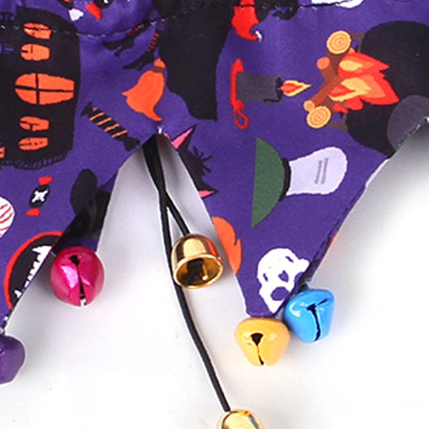 ペットコスプレコスチューム、ポータブルハロウィーン猫コスプレ服3ピースセット、多機能ペットハロウィーンアパレル興味深いハロウィーンペットデコレーション - 이미지 7