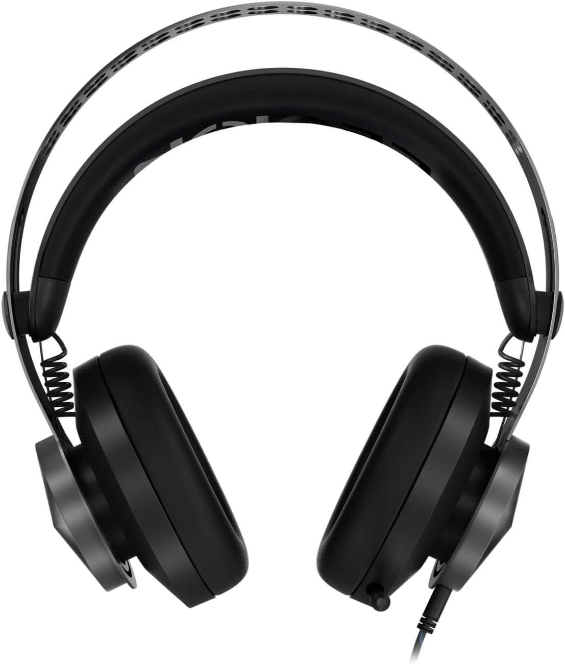 Lenovo Legion H500 Pro 7.1サラウンドサウンドゲーミングヘッドセット、ノイズキャンセルマイク、メモリフォーム&PUレザーイヤーカップ、ステンレススチールヘッドバンド、PC、PS4、Xbox One、Nintendo Switch、GXD0T69864、Black - 이미지 2