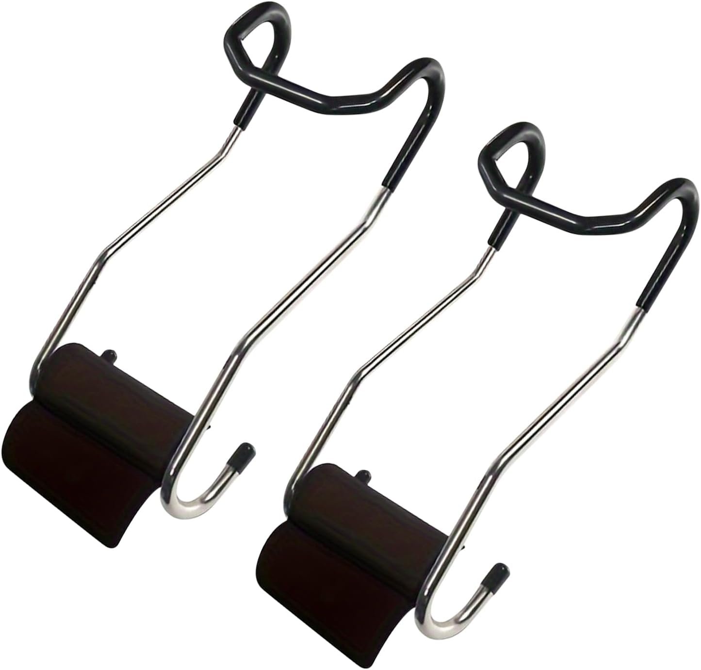 ダンベルフックスポッター -安全ベンチプレス器具、滑り止めダンベルフック滑り止めダンベルフックジム・ホーム用 スクワット・デッドリフト・ベンチワークアウトサポート - 이미지 7