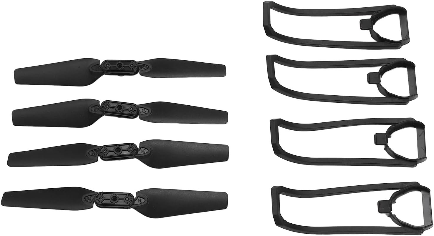 Quadcopter Propeller保護カバー折りたたみリモートドローンスペアパーツキットE88 E99 E100 K3ドローンの充電ケーブルと軽量プラスチックアクセサリー - 이미지 4