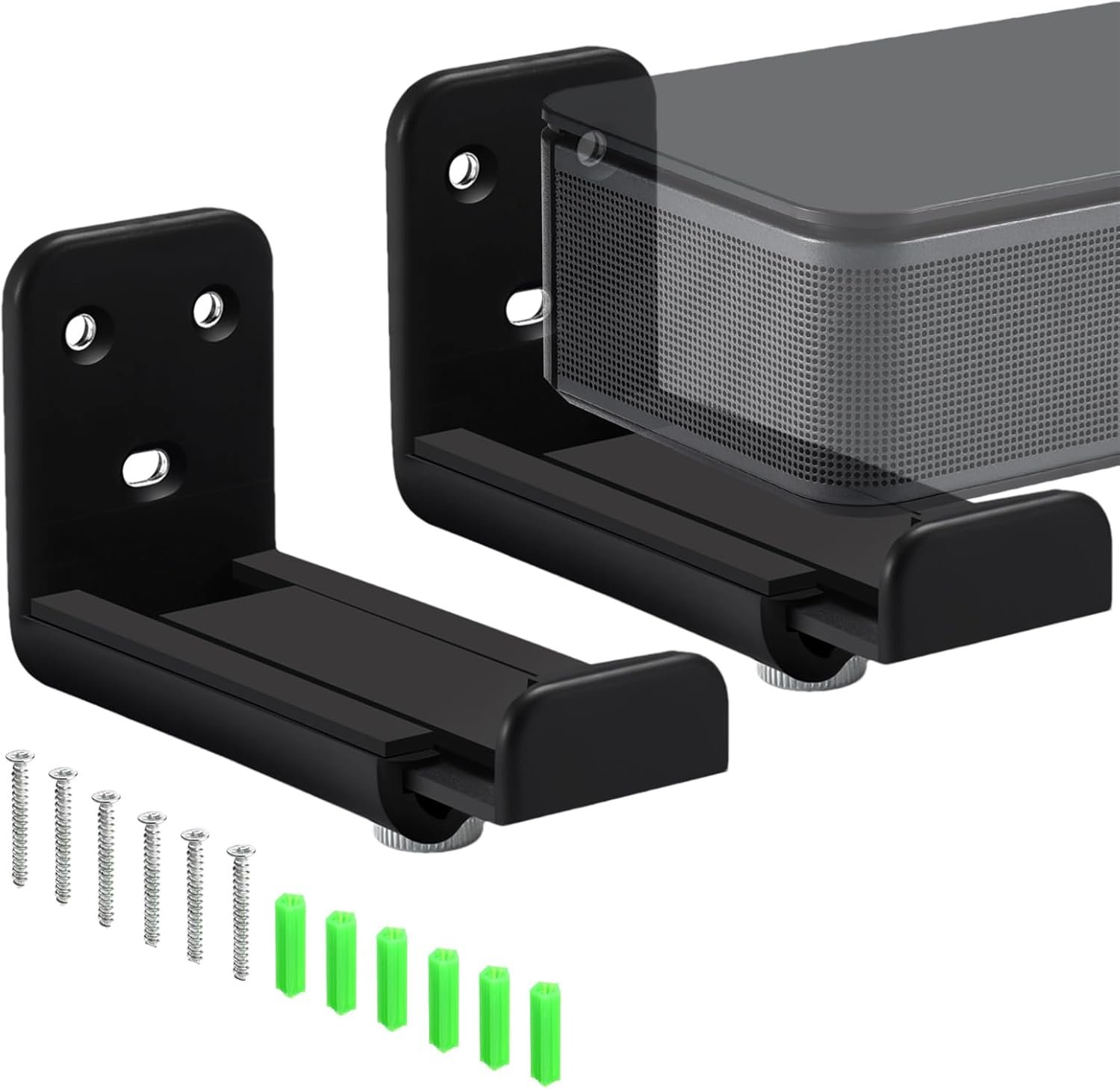 テレビサウンドバーマウント| 壁取り付けブラケット -奥行き調節可能3.5〜5.4インチインチ寝室モールホテル - 이미지 9