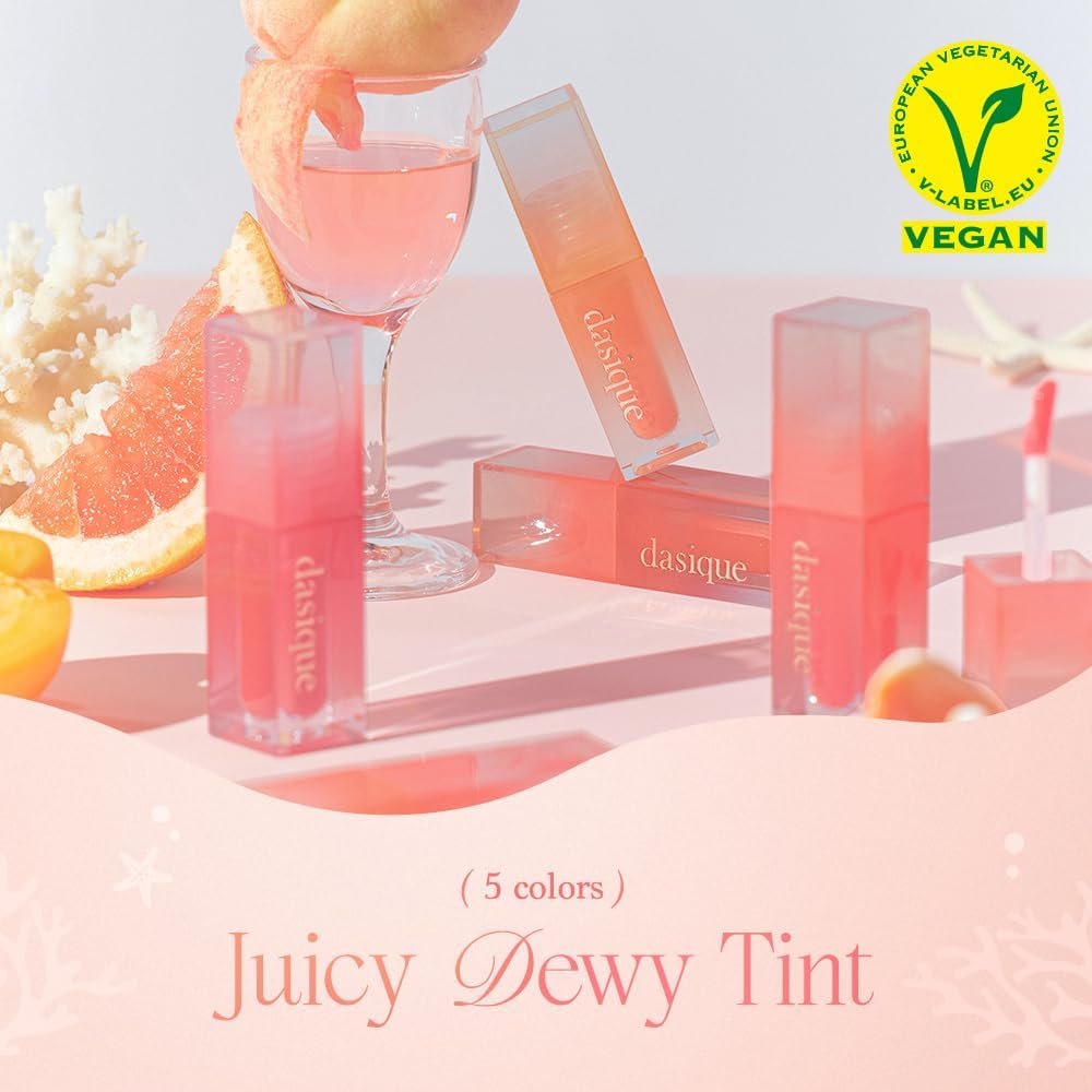 Dasique Juicy Dewy Lip Tint、口紅(#17イチジクベリー) - 이미지 6
