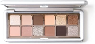 Cappuvini Eyeshadow Glitter Pearl Matteアイシャドウパレット12色テクスチャアイシャドウマットメイクアップウォータープルーフ高色のアイカラーグリッターフェード抵抗性高接着アイパレットギフト