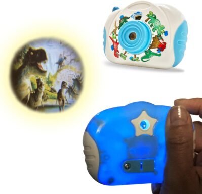 おもちゃカメラスクリーンショットスライドカメラフラッシュプロジェクションプロジェクターおもちゃ恐竜海洋動物（2恐竜）