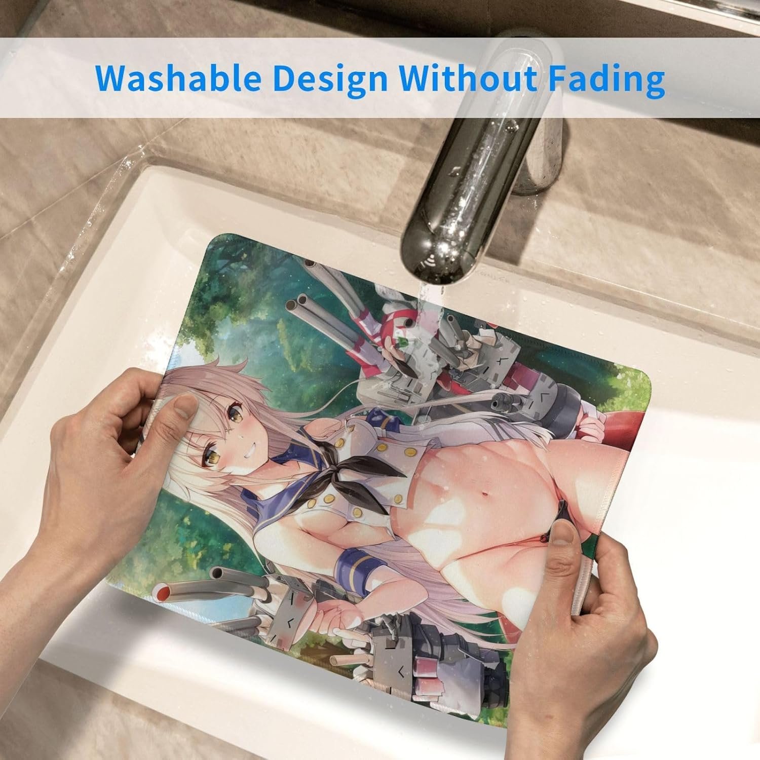 カンコルマウスパッド、ゲーミングマウスパッド、デスクマット、テーブルマット、スタイリッシュ、アニメの焼き商品、かわいいマウスパッド、かわいい、デスクマット、PC、耐久性、防水、ノンスリップ、ゲーム、ギフト、9.8 x 11.8インチ(25 x 30 cm)(25 x 30 cm) - 이미지 6