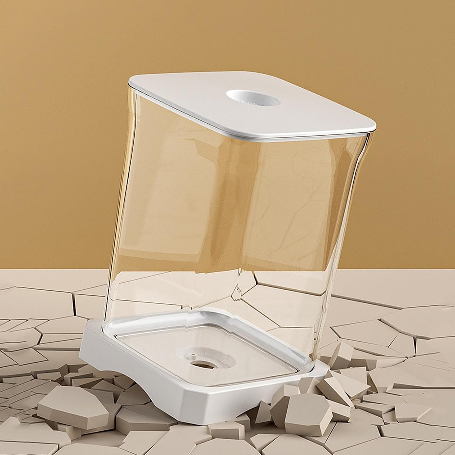 固体水族館、固体水槽|ソリッド水槽HD小さな水族館、魚のボウル、小さな水族館装飾、水槽のスターター、LEDライト、ホームオフィス、アパート、キッチン、スタディルーム - 이미지 8