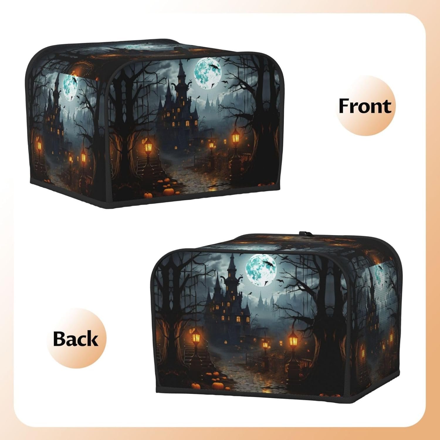 4スライストースターカバーキルトパンメーカーカバーキルトパンメーカーカバーホームテーブルキッチン装飾用ホームテーブルキッチン装飾用 - 이미지 3