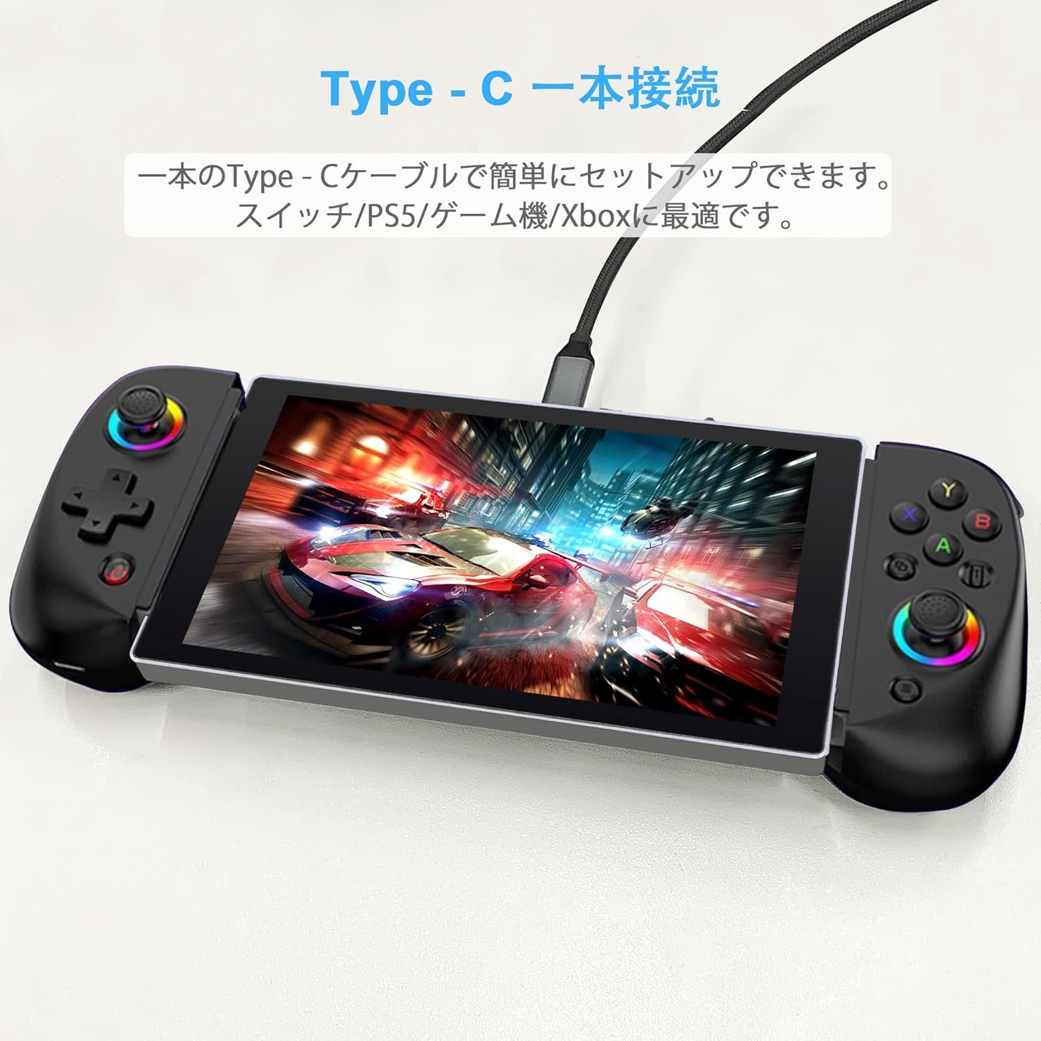 7 "ポータブルモニタータッチスクリーン、ミニモニターIPS 1080p(1920x1080)60Hz、LCDディスプレイセカンドスクリーンミニUSB C HDMIモニターゲームスイッチPS5 XboxラップトップPC Ultra Thin LightWeight(60Hz) - 이미지 5