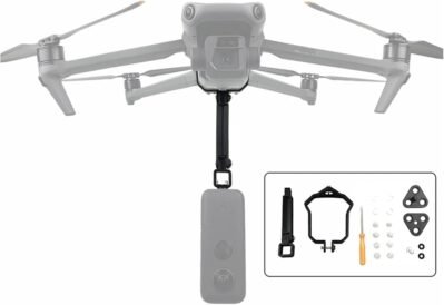 ドローン 360 カメラ マウント アダプター ブラケット 3 トップ エクステンション セット クランプ ブラケット スタビライザー