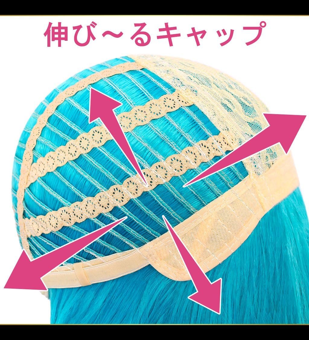 CaseEden プレミアムクール ショートヘア コスプレウィッグ ホワイト 白 ピュアホワイト 6087 - 이미지 9