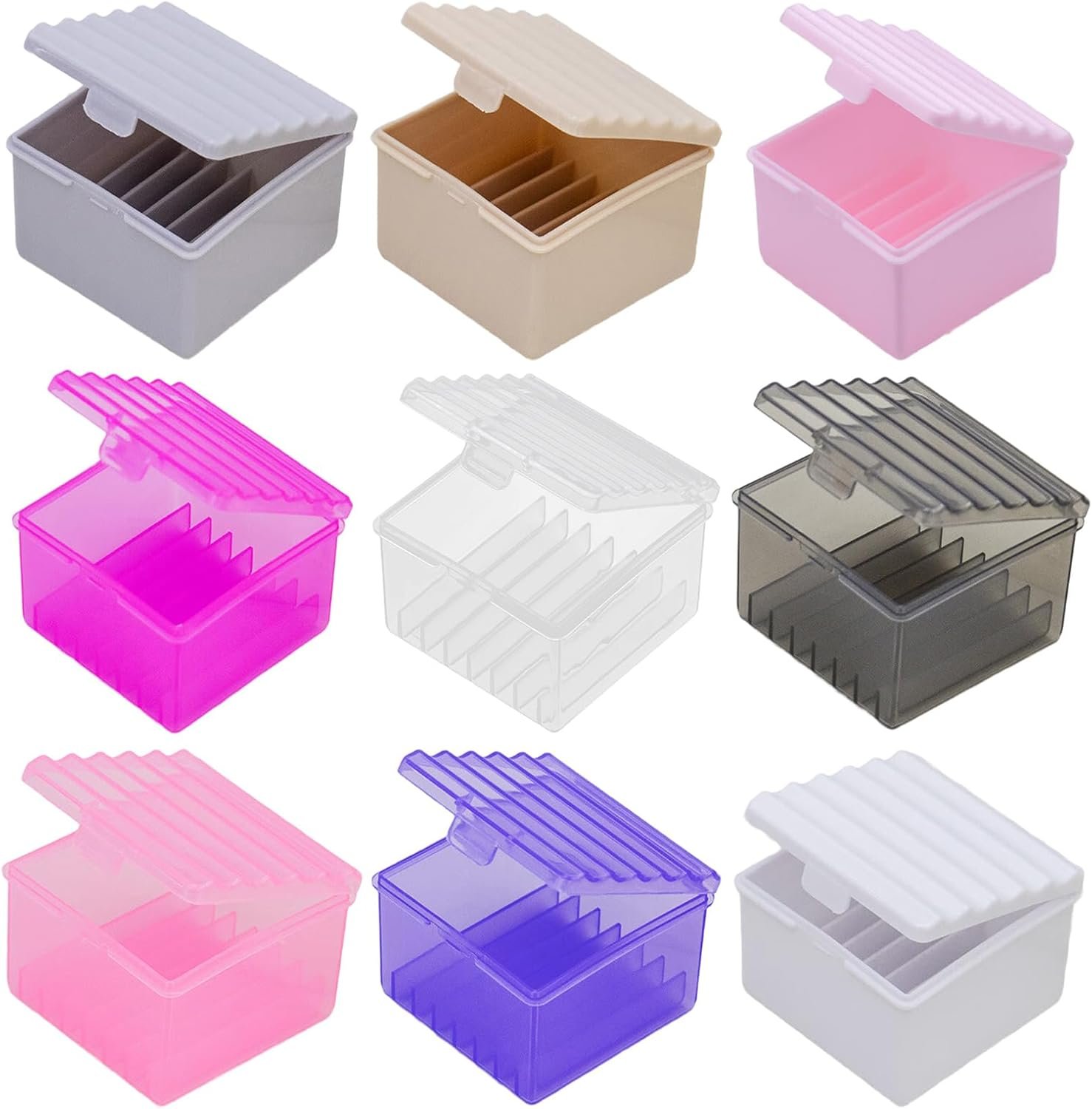 ネイルアートブラシホルダー リムーバーカップ ネイルブラシクリーナーコンテナ イマージョンブラシクリーナー ネイルアートブラシクリーナーカップ - 이미지 6