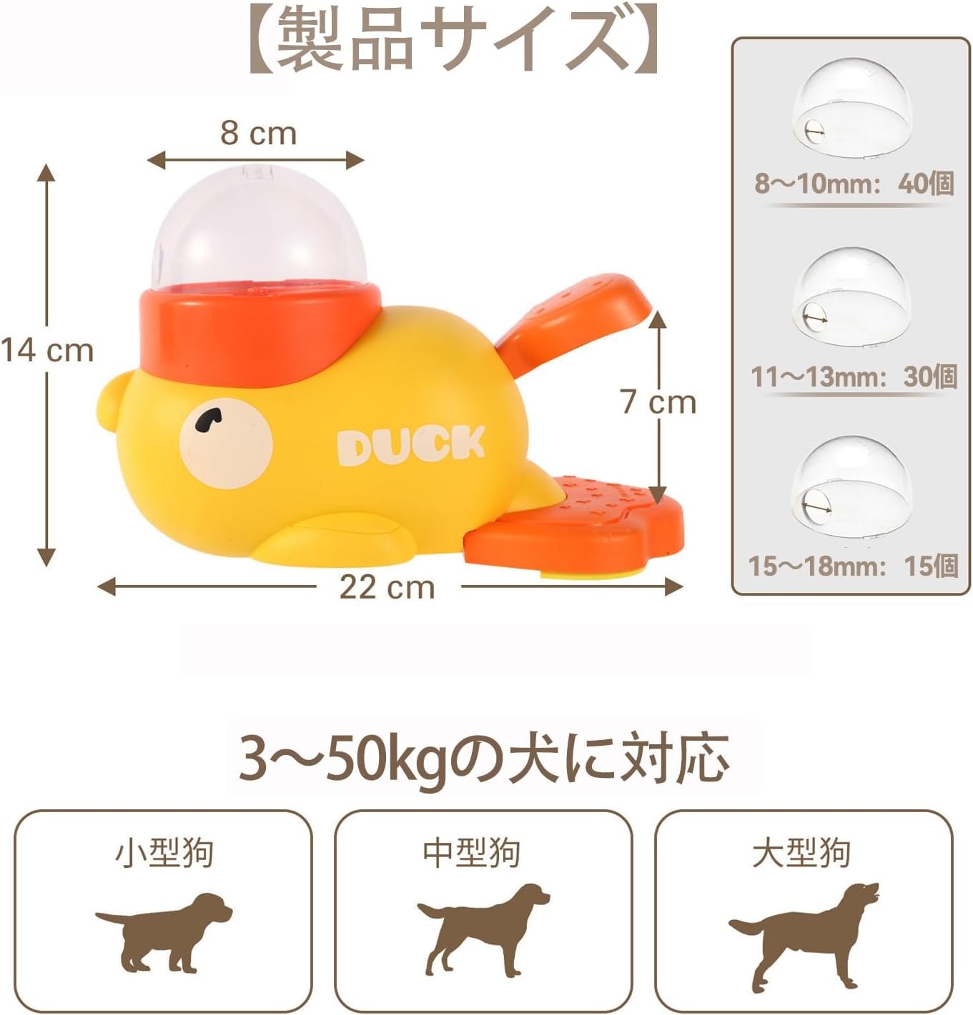 DEARING 知育玩具 犬用おもちゃ 2025年改良型 蓋3枚付き 自動給餌器 犬用知育玩具 早食い防止 一人遊び 運動不足サポート ペットのストレス軽減 - 이미지 6