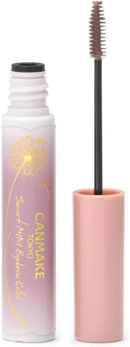 キャンメイク スマートミニアイブロウカラー 03 サクラブラウン 4.9g アイブロウマスカラ ミニブラシ 防水 お湯オフ