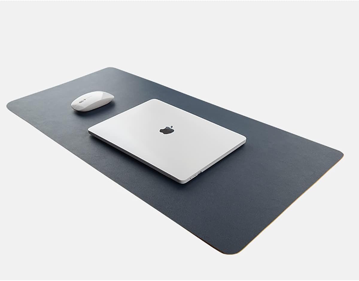 マウスパッド L 90*45cm ゲーミングデスクマット 両面レザーテーブルマット オフィス おしゃれ 防水 滑り止め 耐久性 17.71"*35.43" - 이미지 7