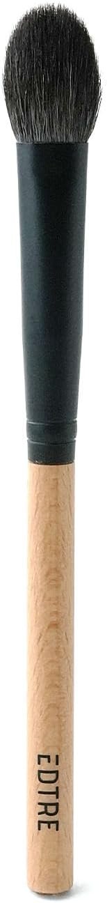 EDTRE 厳選獣毛 山羊毛 多機能メイクブラシ チーク アイシャドウ アイメイクブラシ ハイライトブラシ 極細柔らか毛 メイクブラシ (多機能配合)