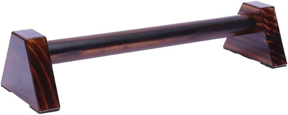 プッシュアップバー、ソリッドウッドプッシュアップスタンド、フィットネス、腕立て伏せ、筋力トレーニング、ボディの修正、ダイエット(色:茶色、サイズ:29.7 x 5.5 x 4.3インチ(50 x 14 x 11 cm)のための多機能完璧なボディビルディングトレーニング