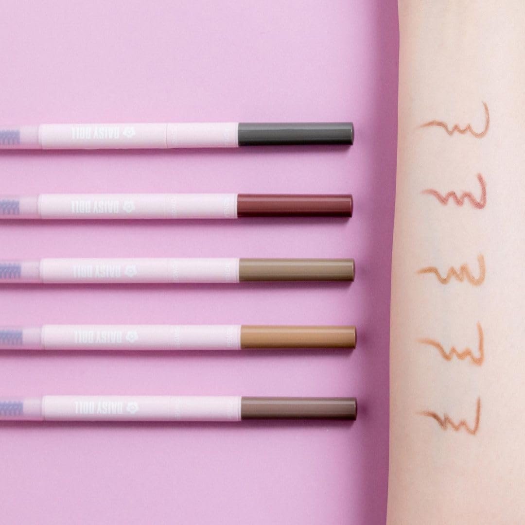 DAISY DOLL by MARY QUANT ブローライナー BR-01 キャメルブラウン 0.4g ペンシル×パウダー×ブラシ 3WAY - 이미지 5