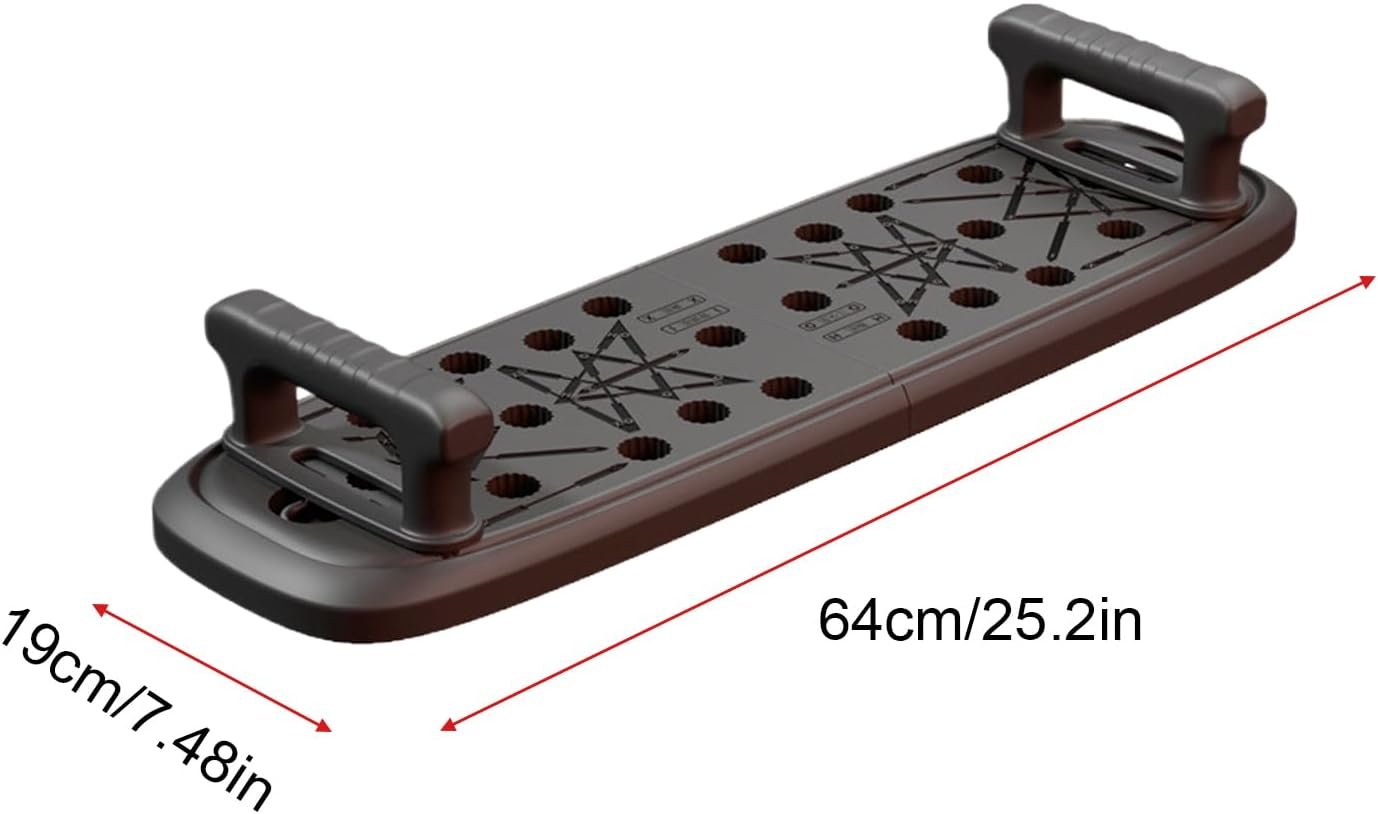 プッシュアップ -ハンドル付きワークアウトフィットネスプッシュアップ| 人間工学に基づいた筋力トレーニングアクセサリー多機能腕立て伏せスタンド多機能腕立て伏せスタンド - 이미지 5