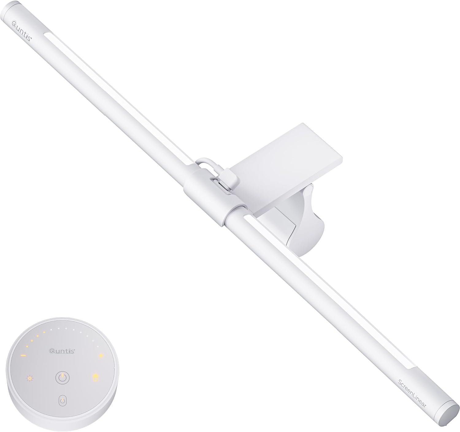 Quntis Monitor Light、USB搭載、デスクライト、目に優しい、反射防止、調整可能な色温度、CRI> 95、曲線モニター、ワイヤレスリモコン、ホームワーク、ゲーム、スタディ、ギフト用 - 이미지 8