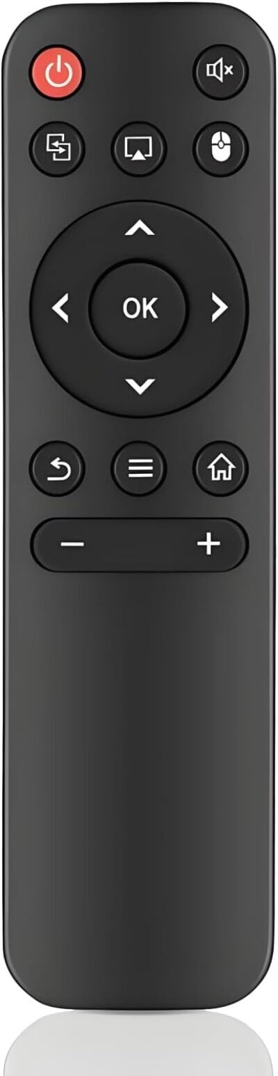 プロジェクター交換用リモコン HY320mini HY320 HY320 HY300 pro/HY300 スマート赤外線リモコン 高い互換性 軽量設計 簡単操作 電池別売り