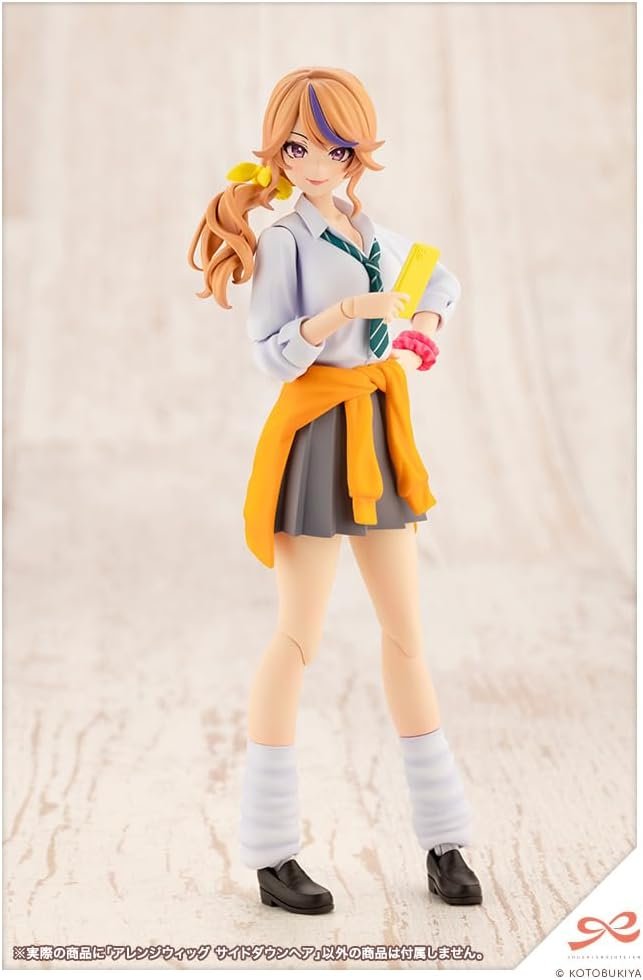 コトブキヤ 創彩 ガールガーデン アレンジウィッグ サイドダウンヘア 全高約25cm 63mm 1/10スケール プラモデル - 이미지 2