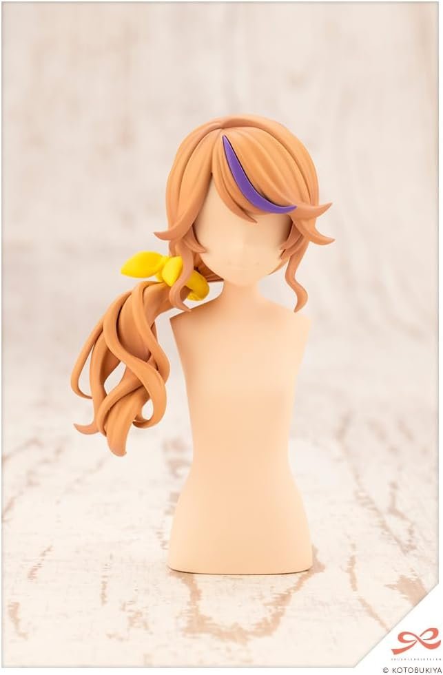 コトブキヤ 創彩 ガールガーデン アレンジウィッグ サイドダウンヘア 全高約25cm 63mm 1/10スケール プラモデル - 이미지 5