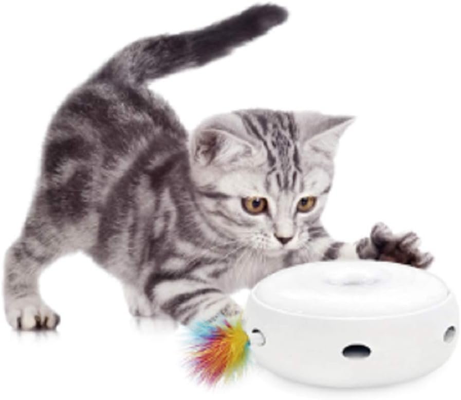 ベストアンサー 電動自動猫おもちゃ PET-018 羽根 猫用 電動猫用おもちゃ ハイテク ランニング 子猫 ネコ 運動不足 肥満 ストレス解消