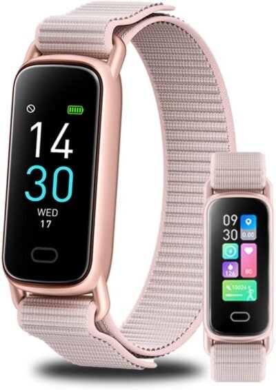 スマートウォッチ 【2025年業界最新傑作】0.96インチ Bluetooth 5.3 スマートウォッチ IOS対応 Android対応 SMS/Twitter/Line通知 腕時計 IP68防水防塵