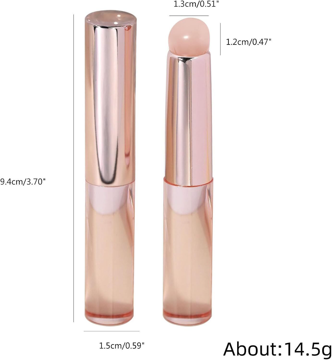 ブラシネイルアートブラシポリッシュブラシアプリケータースティック勾配ブラシシリコンリップブラシメイクアップブラシ - 이미지 7