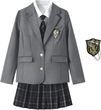 mocoly スクールブレザー 制服 ブレザー 女子高生 ネイビー 学生服 JK制服 女子制服 柔らかくて着心地の良い生地 高校生 学生 アウター 入学式