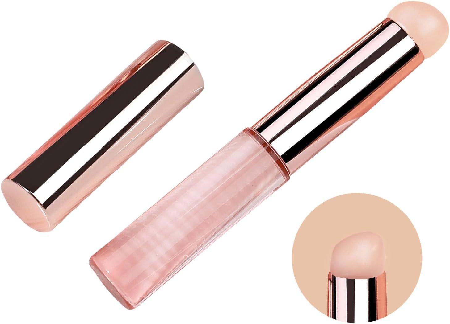 ブラシネイルアートブラシポリッシュブラシアプリケータースティック勾配ブラシシリコンリップブラシメイクアップブラシ