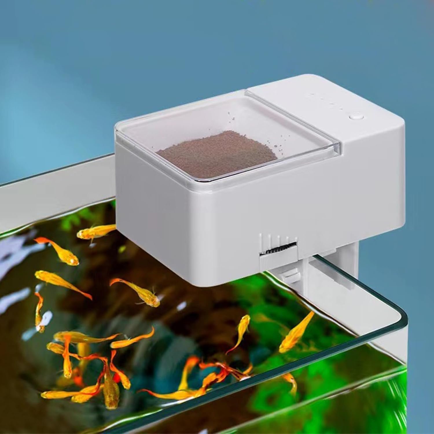 魚の餌の自動給餌器バケーションフィーダー|タイマー付き自動魚フィーダー - 熱帯魚、ベタ、海水魚、淡水魚、カメ用の水族館アクセサリー - 이미지 2