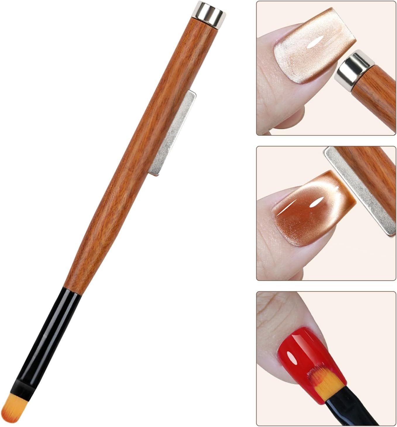 アクリル ネイル ブラシ - アクリル用途向けのプロフェッショナル ネイル アート ブラシ | Kolinsky ネイルスカルプティングツール、ネイルエクステンションブラシ、UV ジェルビルダーブラシ、マニキュア用サロングレードのネイルテックブラシ - 이미지 9