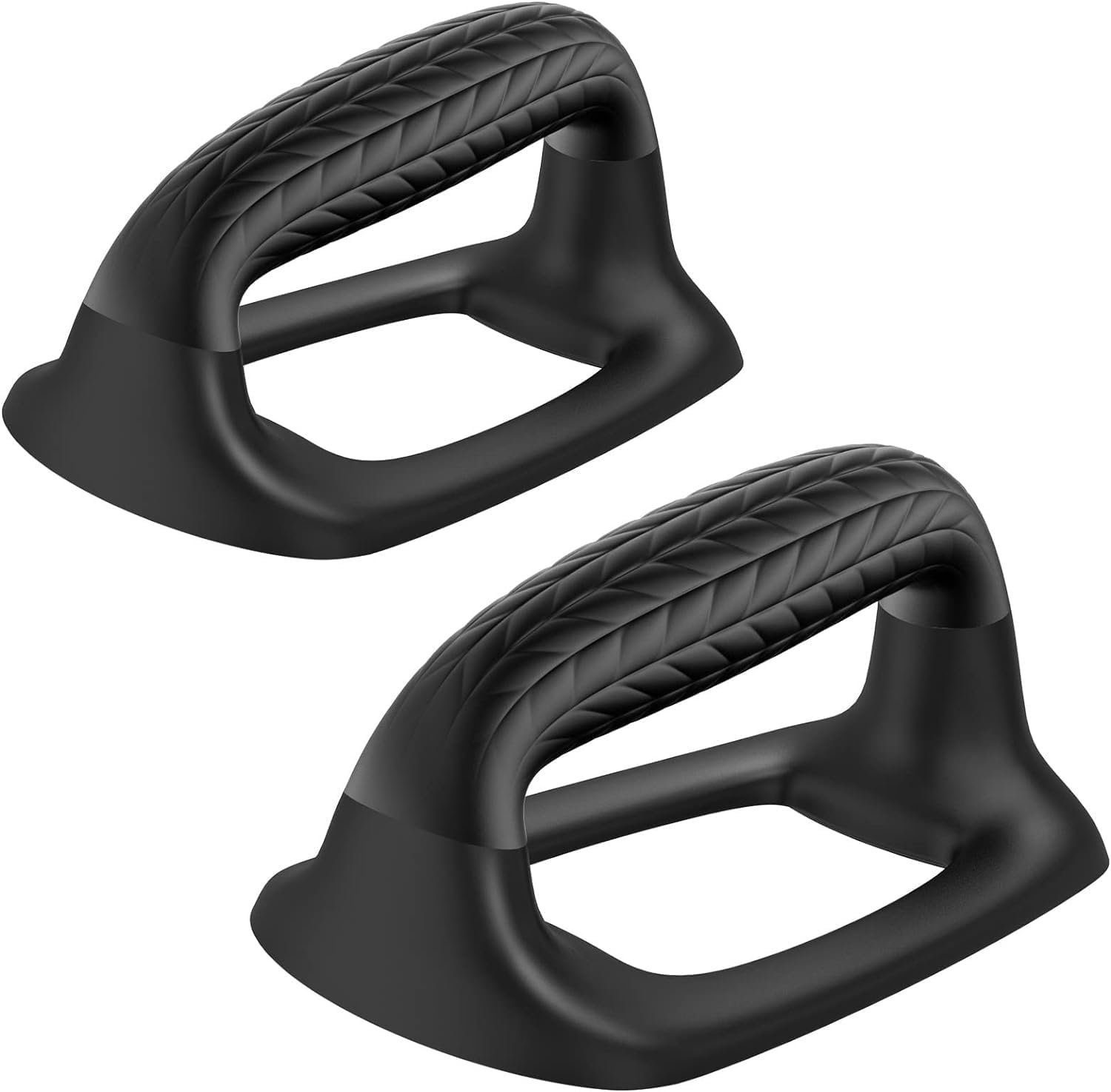 SELEWARE プッシュアップバー パラレット プッシュアップスタンド ソフトラバーカバーハンドル付き 快適なグリップフィット フロアトレーニング、体操、筋力トレーニング、腕立て伏せに最適 ブラック