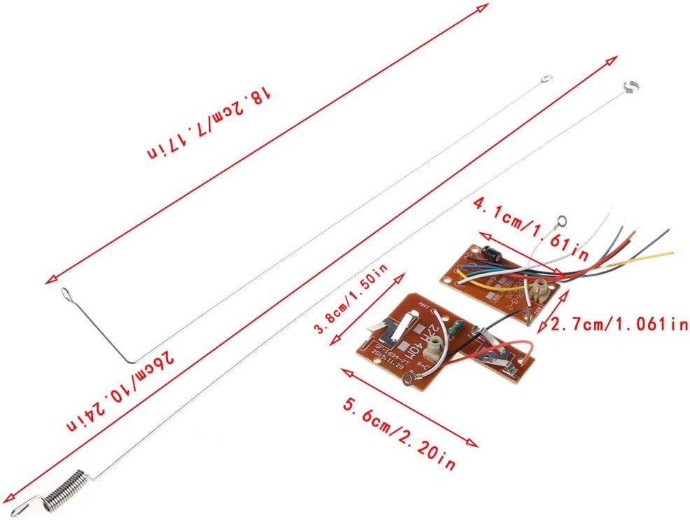 モデルカートランスミッターレシーバーボードパーツパーツツールドローン飛行機キット大人が構築するための飛行機キット - 이미지 4