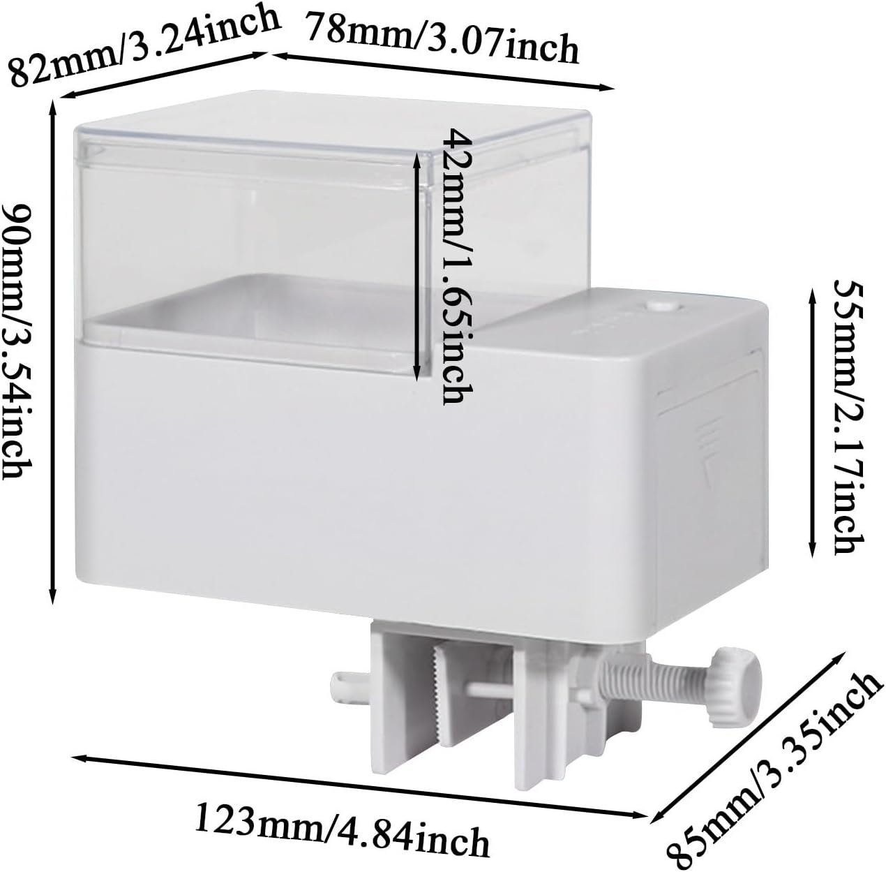 魚の餌の自動給餌器バケーションフィーダー|タイマー付き自動魚フィーダー - 熱帯魚、ベタ、海水魚、淡水魚、カメ用の水族館アクセサリー - 이미지 6