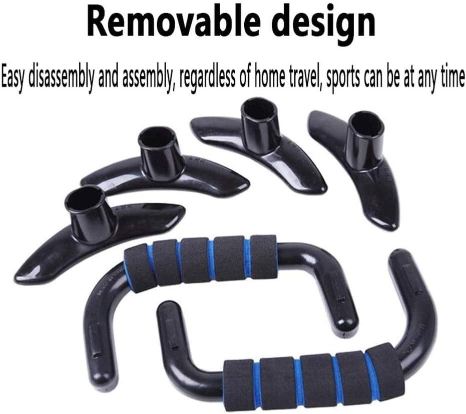 lpaomkl 腕立て伏せブラケット、押し上げバーは、男性と女性のワークアウトジムやホーム行使のために設定してハンドルをスタンド - 이미지 6