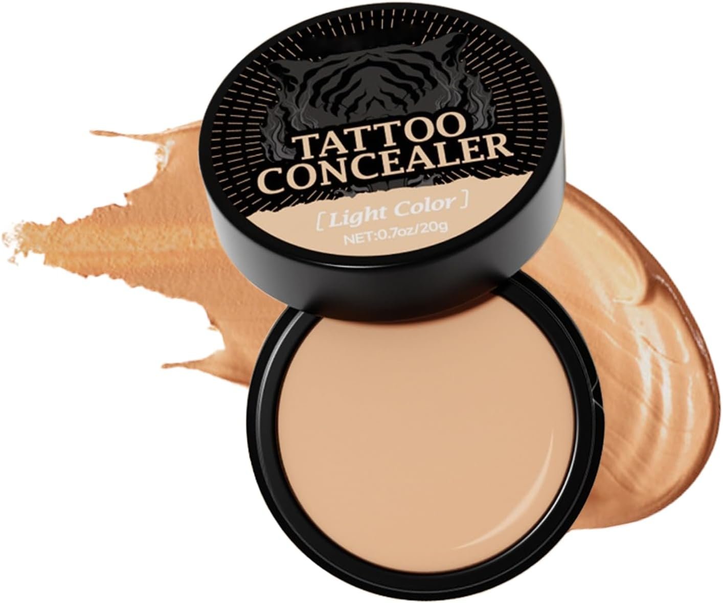 防水ボディカバー ウォータープルーフ メイクアップ 肌のマーク隠しコンシーラー - 20g 汗に強い 日常コスメ ビーチ ビジネス デート 旅行用