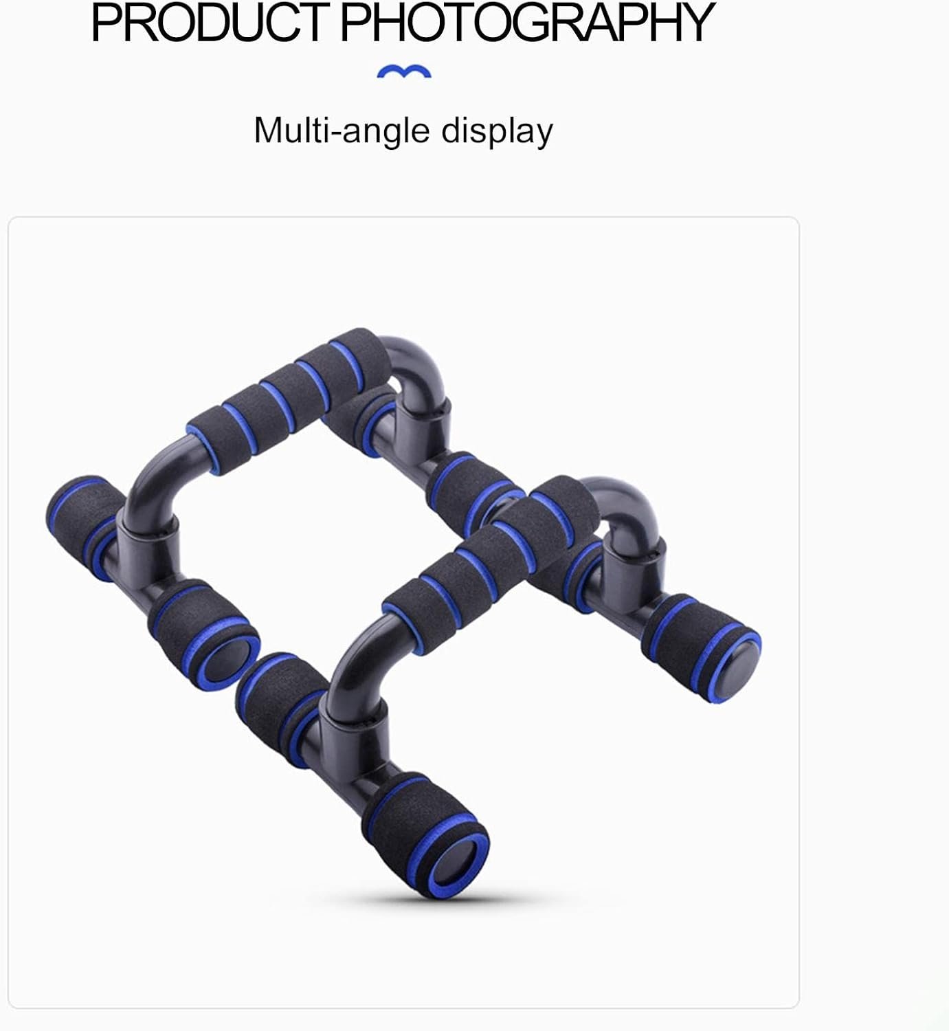 ホーム プッシュアップバー |筋力トレーニング用の滑り止めと頑丈なプッシュアップバー、ホームジムトレーニング用のポータブル体操器具、男性と女性用のプッシュアップバー - 이미지 7