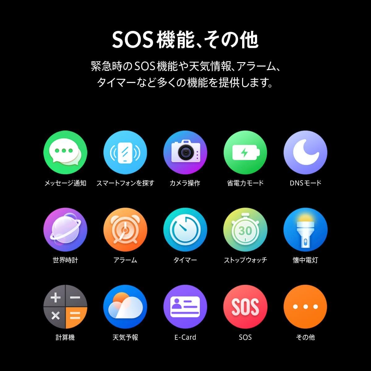 Kieslect KR2スマートウォッチ、7日間のバッテリー、1.43インチの大画面、24時間の健康管理、IP68防水、デュアルコア、60 fps、100以上のスポーツモード、コール機能、心拍数、ストレス再生 - 이미지 8