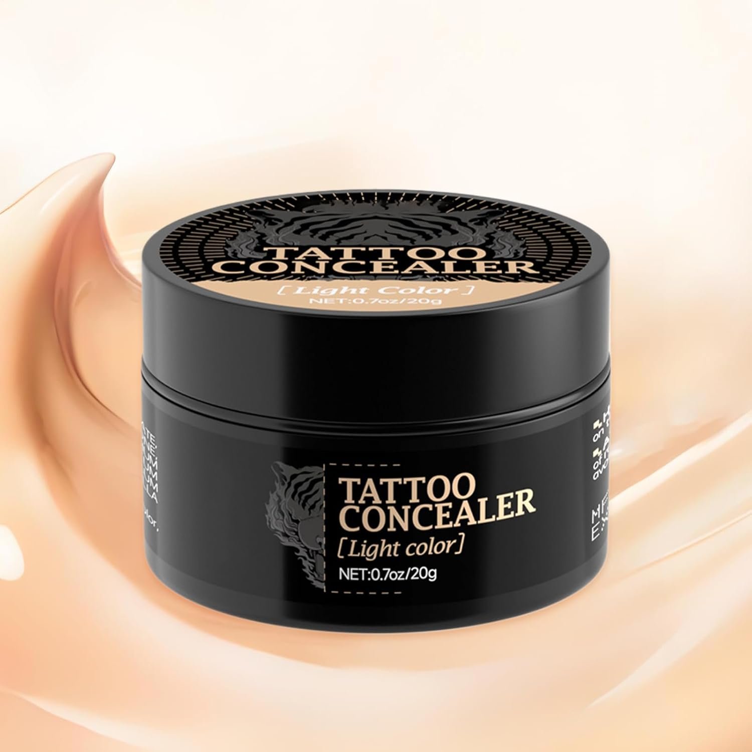 ボディカバー コンシーラー ウォータープルーフ メイクアップ 肌のマーク隠しコンシーラー 20g 汗に強い 日常コスメ ビーチ ビジネス デート 旅行用 - 이미지 3