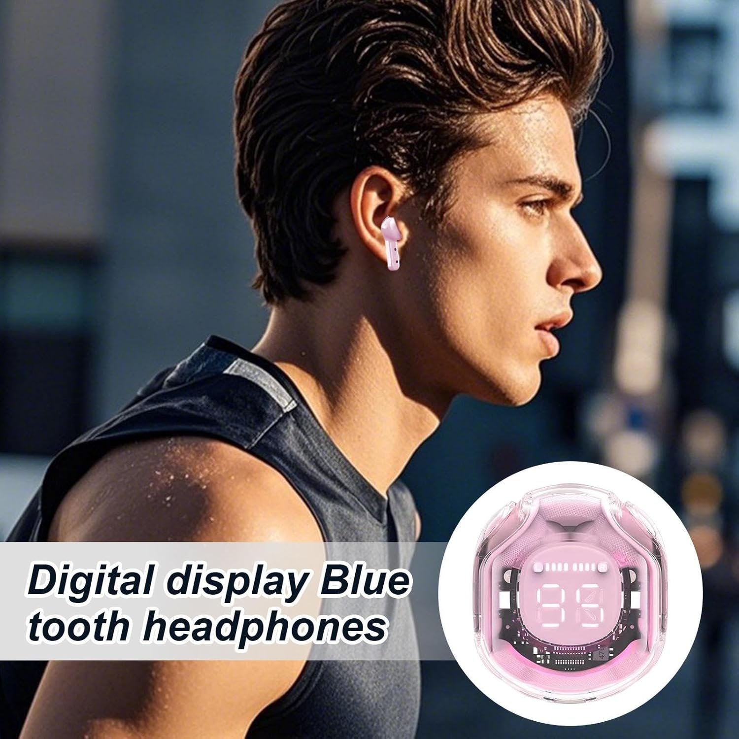 Drahtlose Ohrhörer Mit Geräuschunterdrückung、Drahtlose Ohrhörer Geräuschunterdrückung - In Ear Kopfhörer、Kabellose Musik Earbuds | Aktive Geräuschreduzierung Klangtechnologie、Komfortabler - 이미지 7