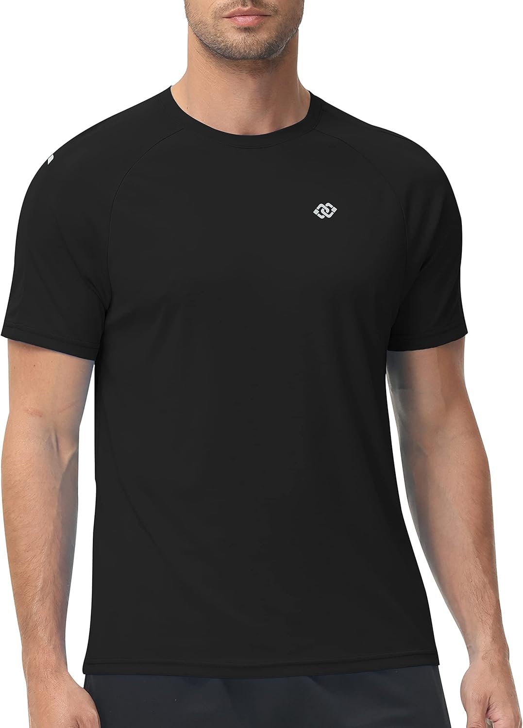 Mofizメンズ半袖Tシャツ、大きなサイズ、トレーニング摩耗、トレーニング摩耗、丸い首、UV保護、汗吸収、クイック乾燥 - 이미지 2