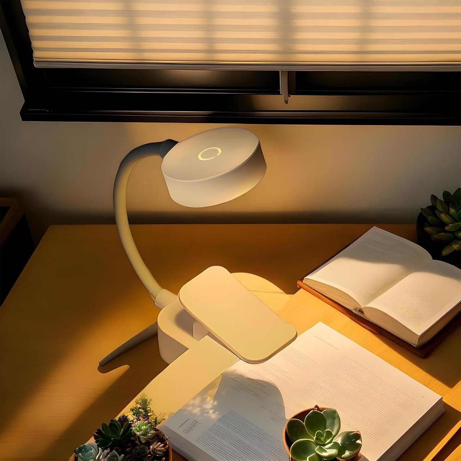 Yukelu クリップオン水族館ライト - 魚と植物の水族館照明 | 3色温度調整可能な水族館クランプランプ、水生植物の成長葉サンゴ用 - 이미지 2