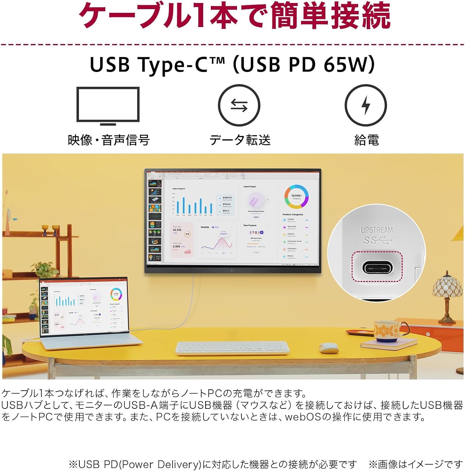 LG ゲーミングモニター UltraGear OLED 34GX90SA-W 34インチ/3440×1440/240Hz/OLED/0.03ms/webOS/DCI-P3 98.5%/DisplayHDR True Black 400/アンチグレア - 이미지 4
