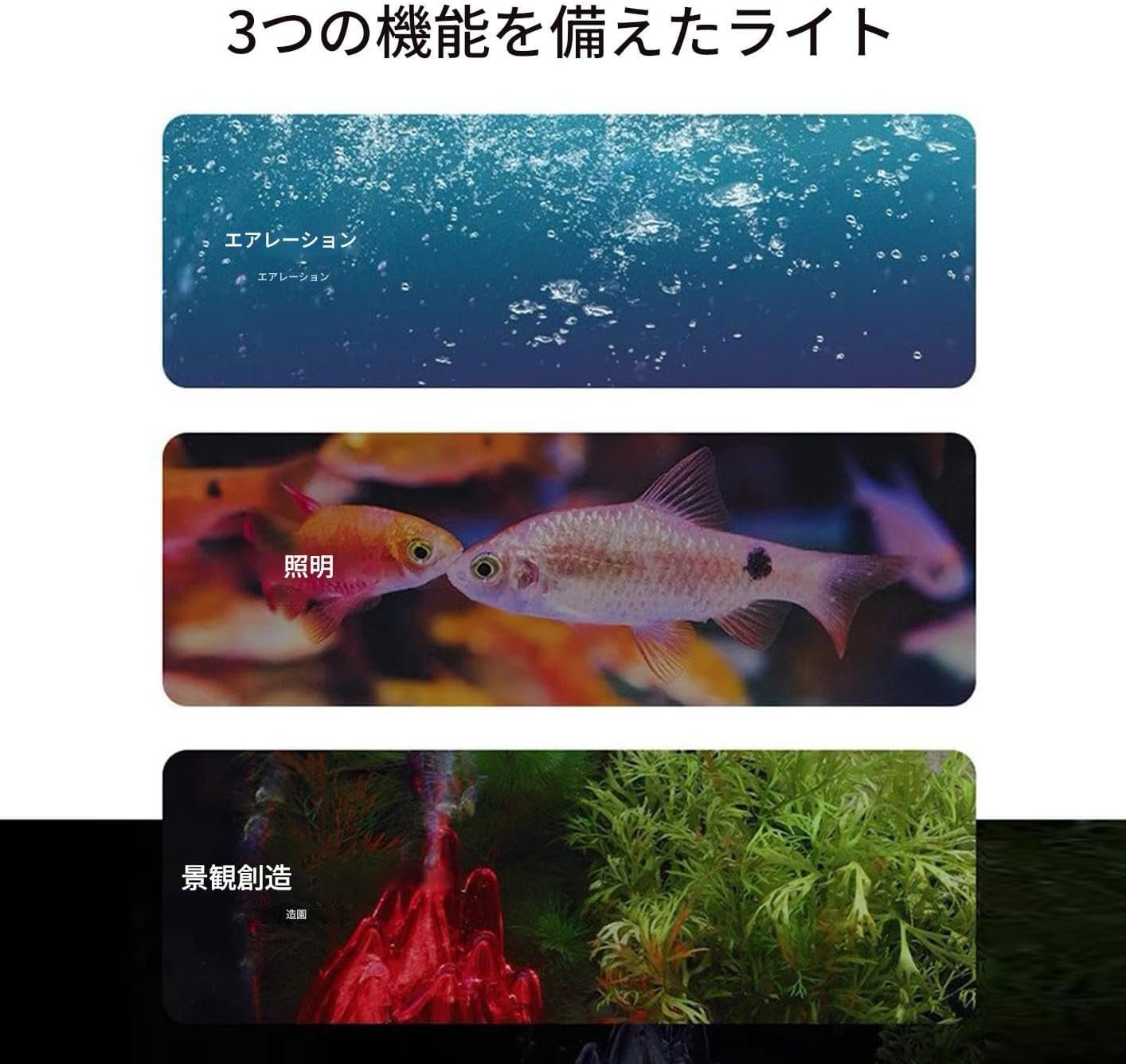 アクアリウム火山オーナメントキット | リアルなLEDライト防水 | バブルストーン 火山水槽 装飾 - エビ水槽 海水 カメ鉢 リビングルーム ベッドルーム アパート用 - 이미지 4