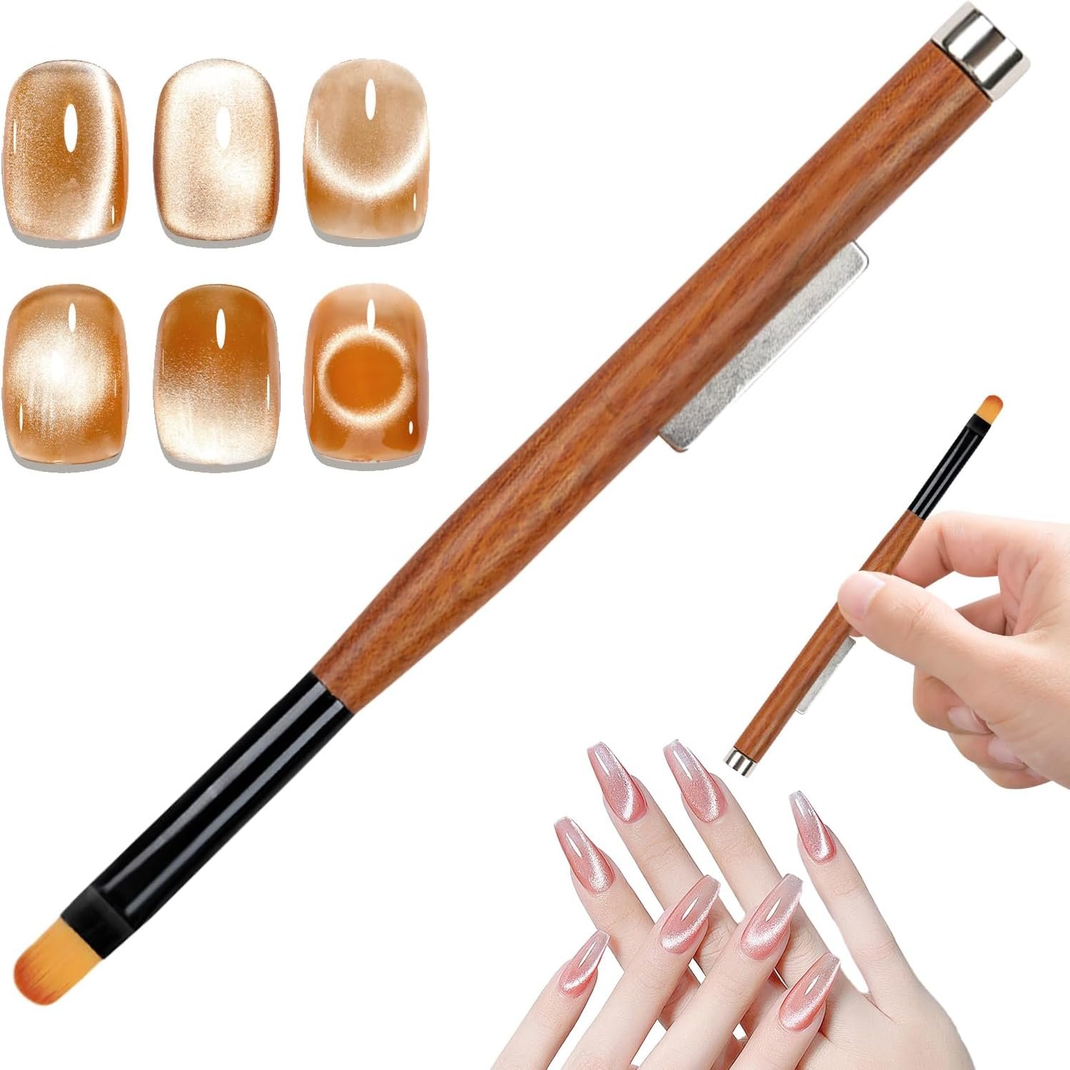 アクリル ネイル ブラシ - アクリル用途向けのプロフェッショナル ネイル アート ブラシ | Kolinsky ネイルスカルプティングツール、ネイルエクステンションブラシ、UV ジェルビルダーブラシ、マニキュア用サロングレードのネイルテックブラシ